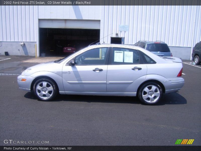  2002 Focus ZTS Sedan CD Silver Metallic