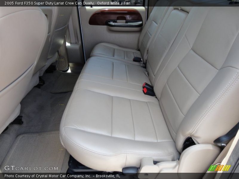  2005 F350 Super Duty Lariat Crew Cab Dually Tan Interior