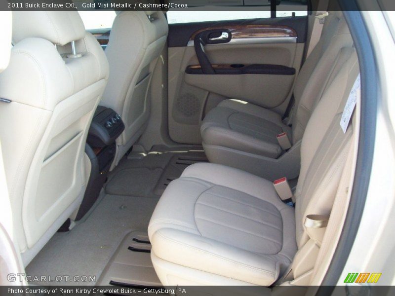 Gold Mist Metallic / Cashmere/Cocoa 2011 Buick Enclave CXL