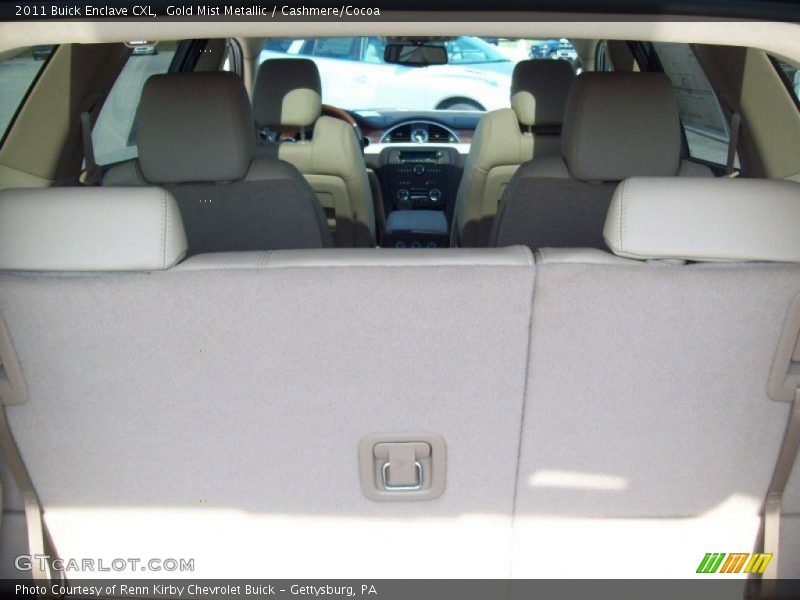 Gold Mist Metallic / Cashmere/Cocoa 2011 Buick Enclave CXL