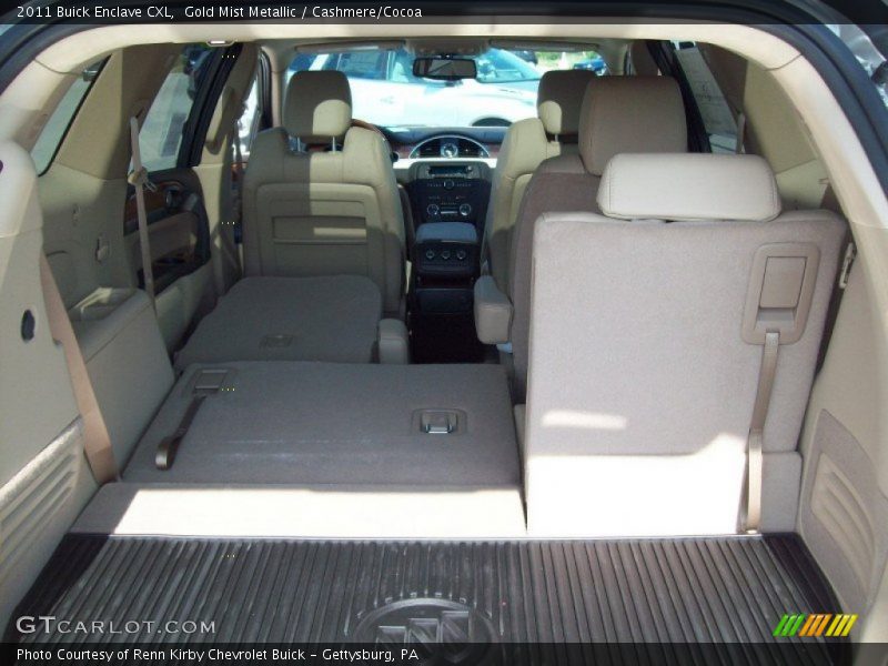 Gold Mist Metallic / Cashmere/Cocoa 2011 Buick Enclave CXL