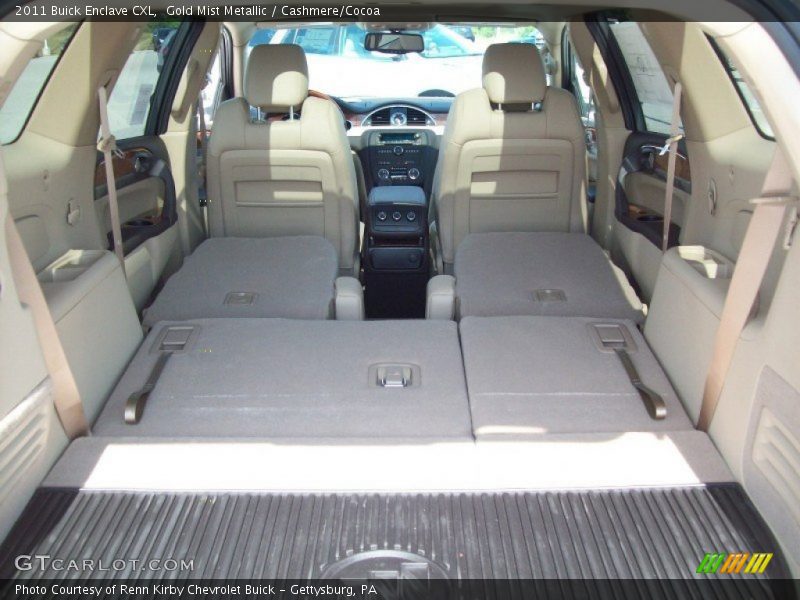 Gold Mist Metallic / Cashmere/Cocoa 2011 Buick Enclave CXL