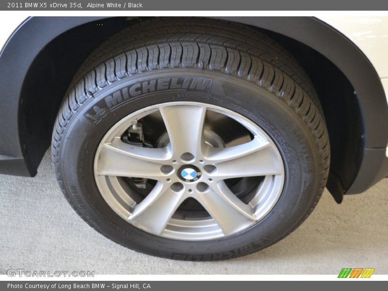 Alpine White / Black 2011 BMW X5 xDrive 35d
