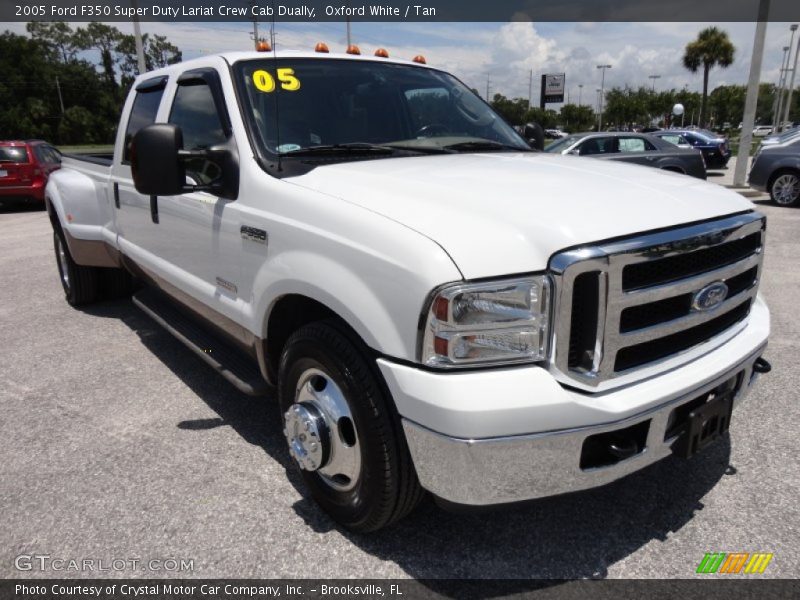 Front 3/4 View of 2005 F350 Super Duty Lariat Crew Cab Dually