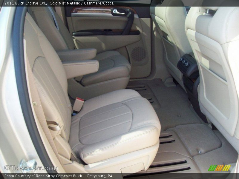 Gold Mist Metallic / Cashmere/Cocoa 2011 Buick Enclave CXL