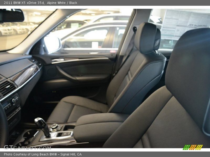 Alpine White / Black 2011 BMW X5 xDrive 35d
