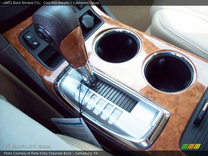 Gold Mist Metallic / Cashmere/Cocoa 2011 Buick Enclave CXL