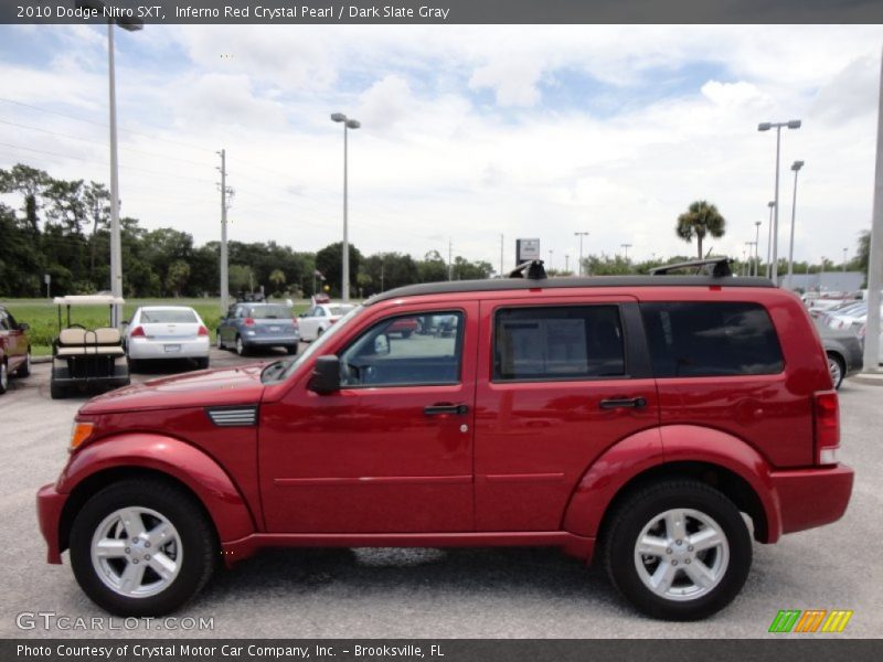  2010 Nitro SXT Inferno Red Crystal Pearl