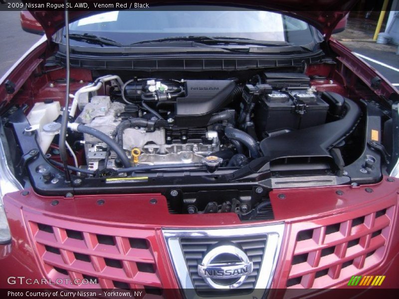 Venom Red / Black 2009 Nissan Rogue SL AWD