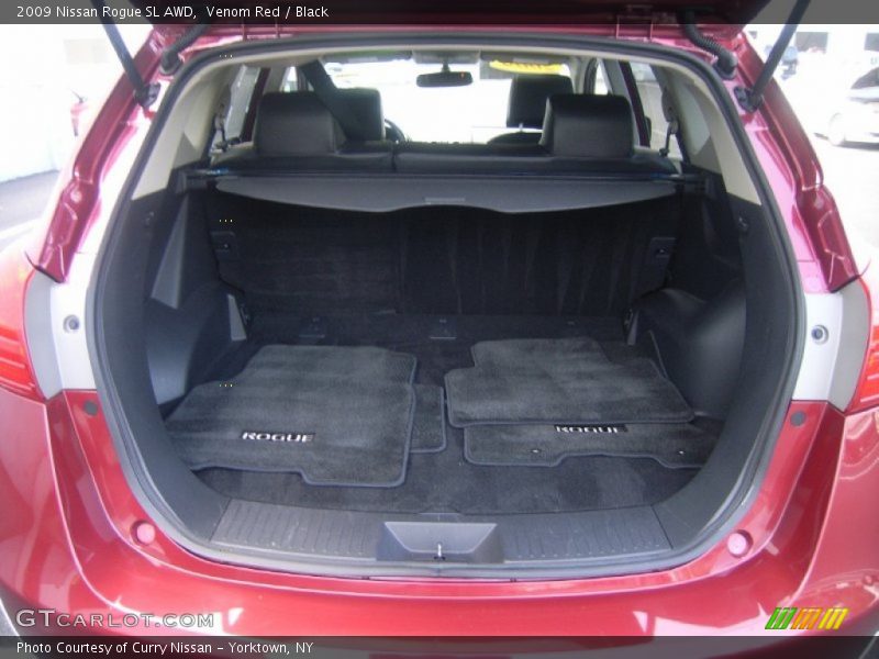 Venom Red / Black 2009 Nissan Rogue SL AWD