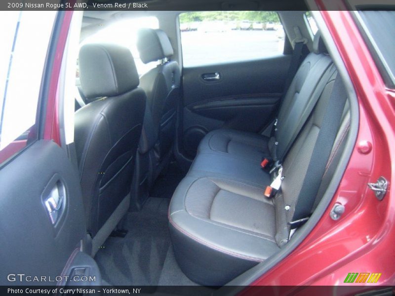 Venom Red / Black 2009 Nissan Rogue SL AWD