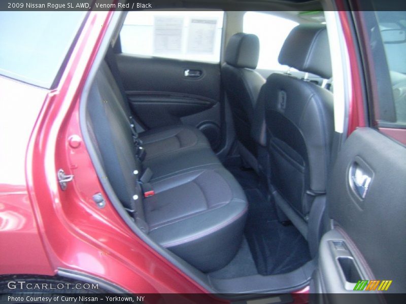 Venom Red / Black 2009 Nissan Rogue SL AWD