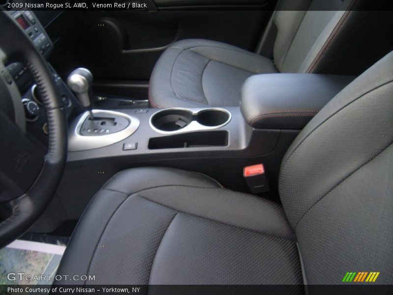 Venom Red / Black 2009 Nissan Rogue SL AWD