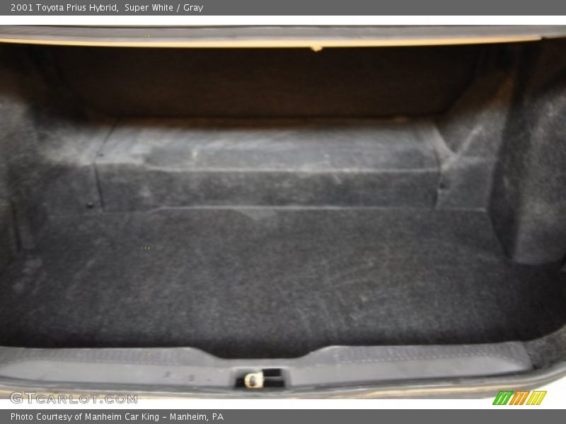 Super White / Gray 2001 Toyota Prius Hybrid