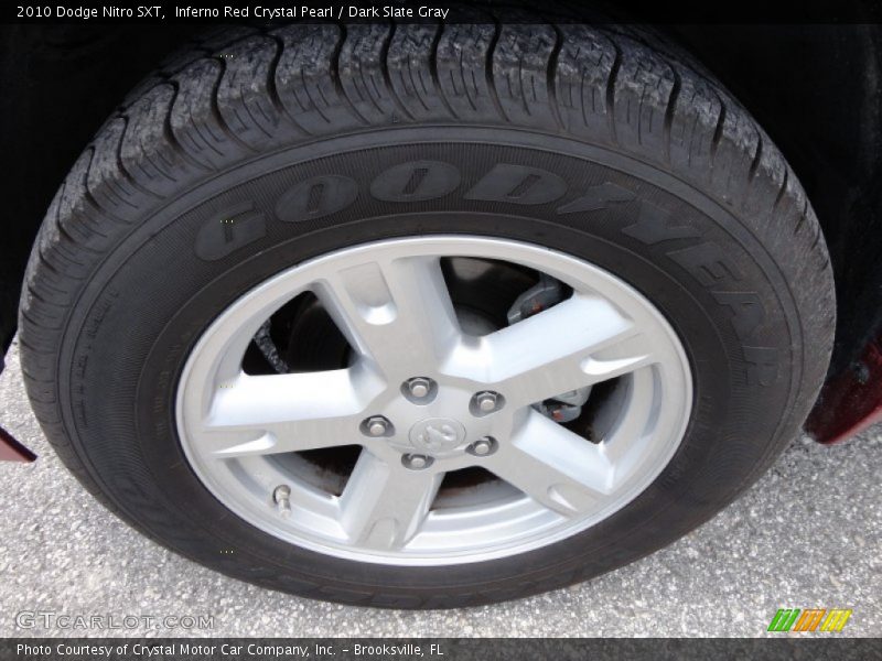 Inferno Red Crystal Pearl / Dark Slate Gray 2010 Dodge Nitro SXT