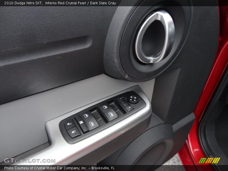 Inferno Red Crystal Pearl / Dark Slate Gray 2010 Dodge Nitro SXT
