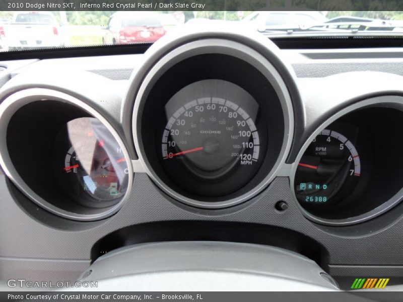  2010 Nitro SXT SXT Gauges