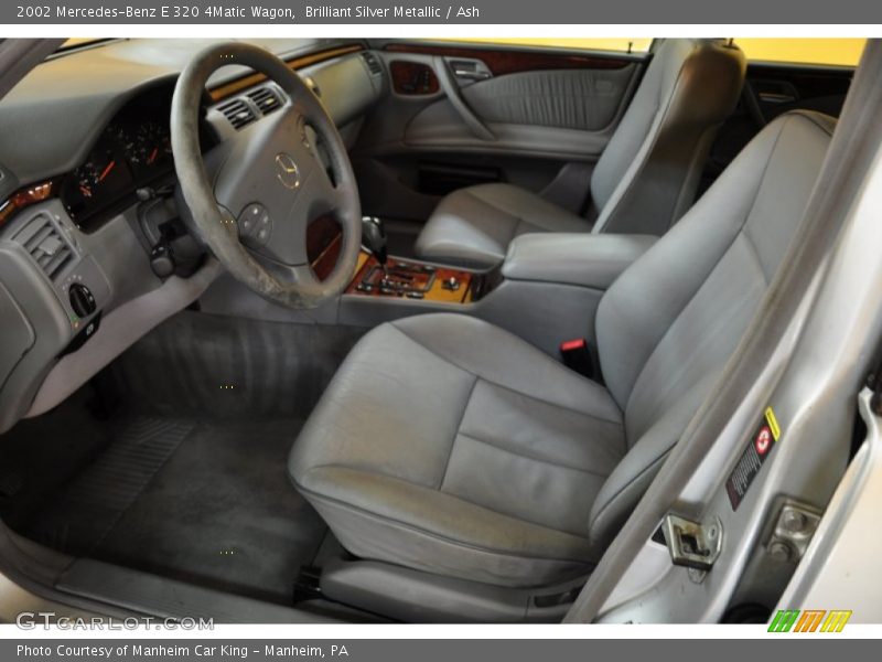  2002 E 320 4Matic Wagon Ash Interior