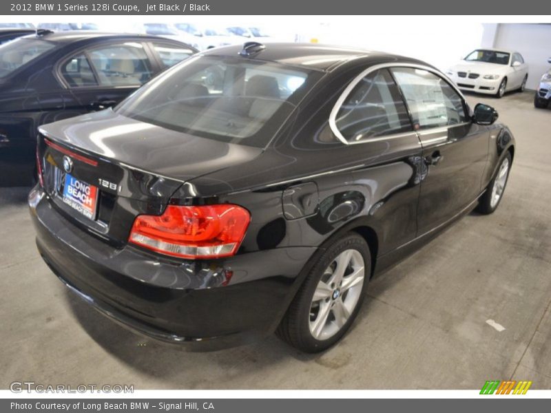 Jet Black / Black 2012 BMW 1 Series 128i Coupe