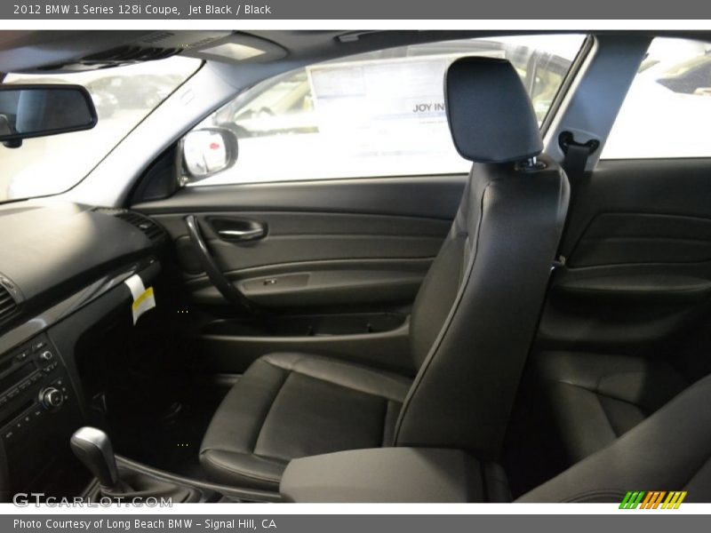 Jet Black / Black 2012 BMW 1 Series 128i Coupe