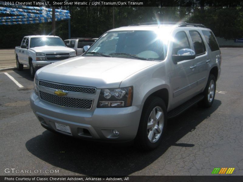 Sheer Silver Metallic / Light Titanium/Dark Titanium 2011 Chevrolet Tahoe LT