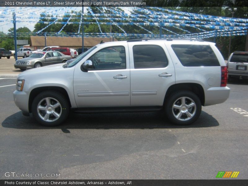 Sheer Silver Metallic / Light Titanium/Dark Titanium 2011 Chevrolet Tahoe LT