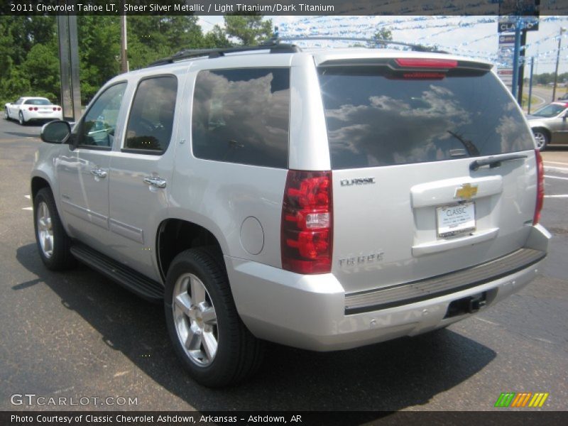 Sheer Silver Metallic / Light Titanium/Dark Titanium 2011 Chevrolet Tahoe LT
