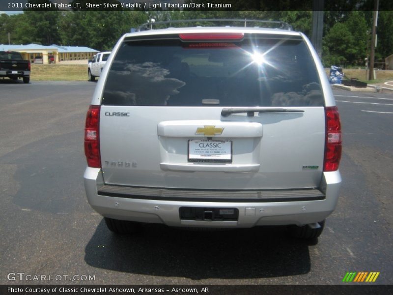 Sheer Silver Metallic / Light Titanium/Dark Titanium 2011 Chevrolet Tahoe LT