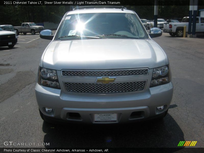 Sheer Silver Metallic / Light Titanium/Dark Titanium 2011 Chevrolet Tahoe LT