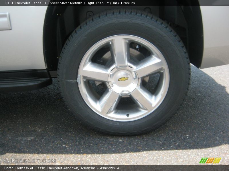 Sheer Silver Metallic / Light Titanium/Dark Titanium 2011 Chevrolet Tahoe LT