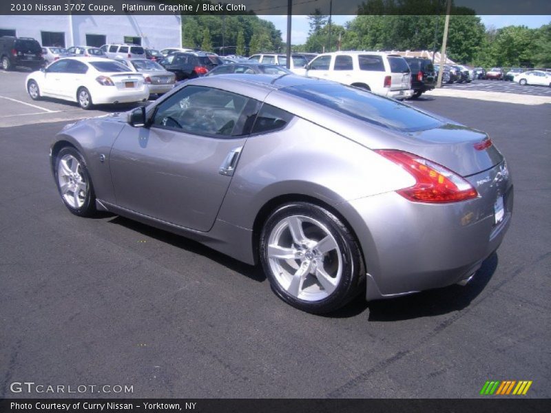 Platinum Graphite / Black Cloth 2010 Nissan 370Z Coupe
