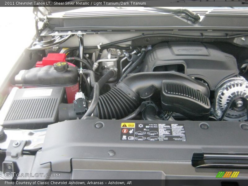 Sheer Silver Metallic / Light Titanium/Dark Titanium 2011 Chevrolet Tahoe LT