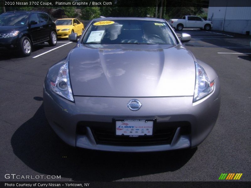 Platinum Graphite / Black Cloth 2010 Nissan 370Z Coupe