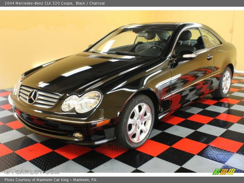 Black / Charcoal 2004 Mercedes-Benz CLK 320 Coupe