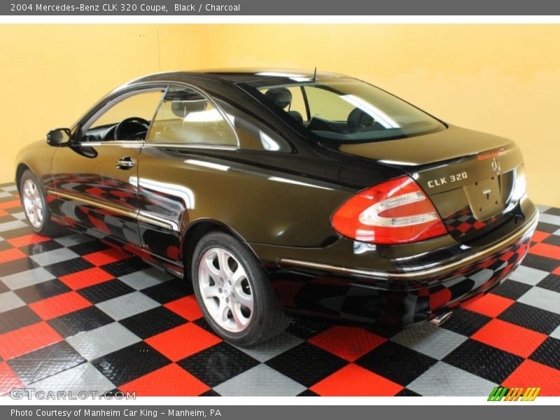 Black / Charcoal 2004 Mercedes-Benz CLK 320 Coupe