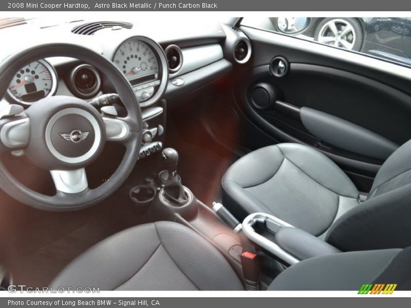 Astro Black Metallic / Punch Carbon Black 2008 Mini Cooper Hardtop