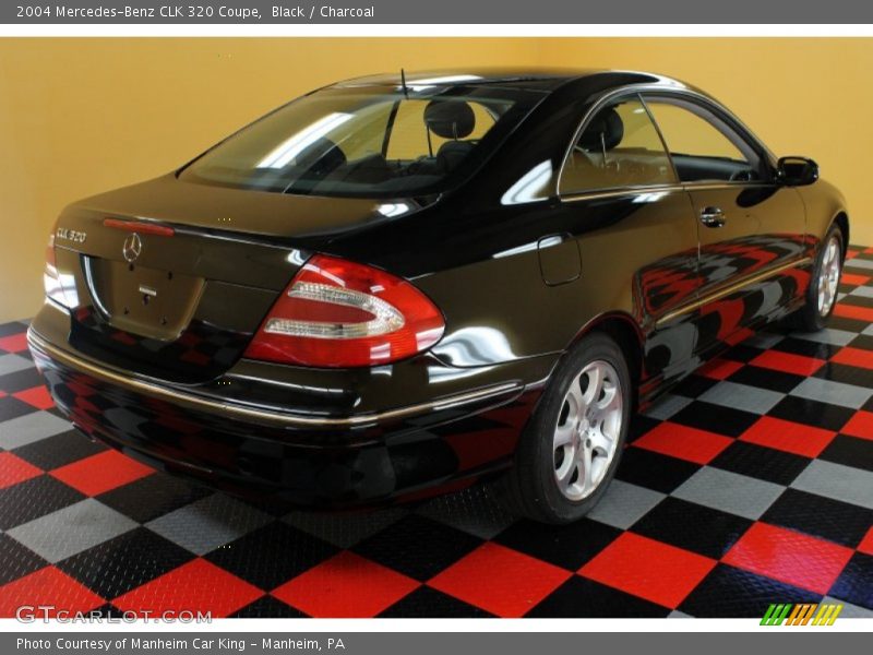 Black / Charcoal 2004 Mercedes-Benz CLK 320 Coupe