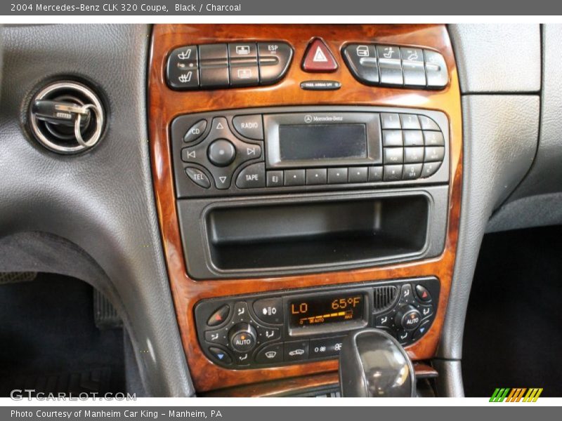 Black / Charcoal 2004 Mercedes-Benz CLK 320 Coupe