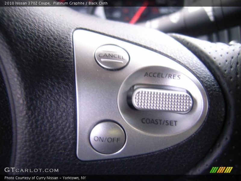 Platinum Graphite / Black Cloth 2010 Nissan 370Z Coupe