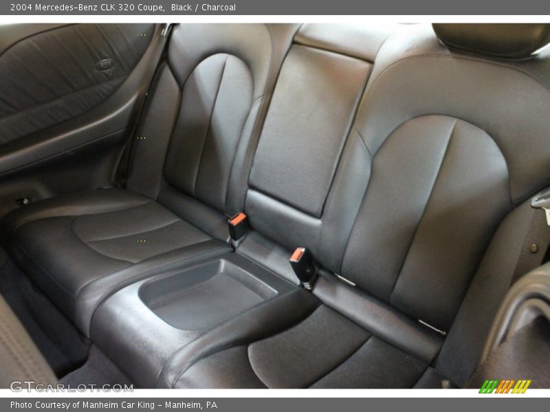 Black / Charcoal 2004 Mercedes-Benz CLK 320 Coupe