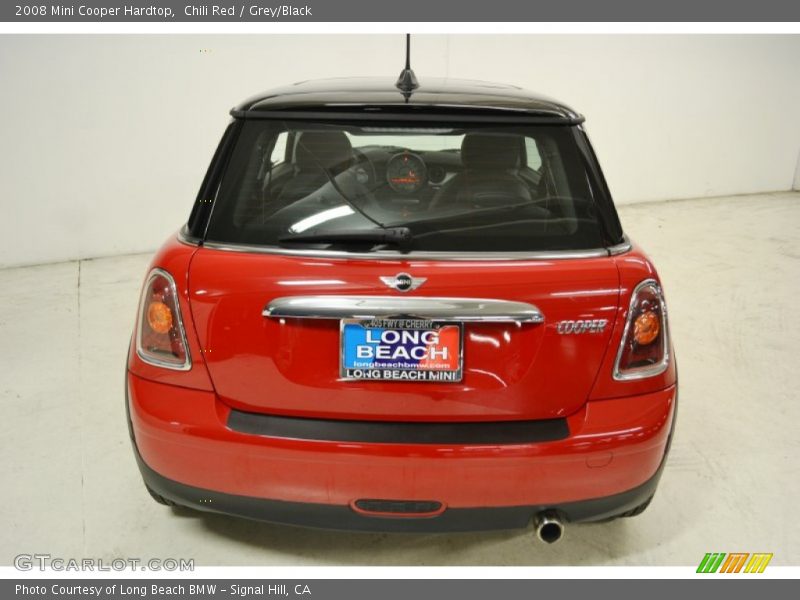 Chili Red / Grey/Black 2008 Mini Cooper Hardtop