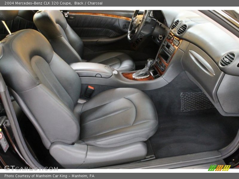 Black / Charcoal 2004 Mercedes-Benz CLK 320 Coupe