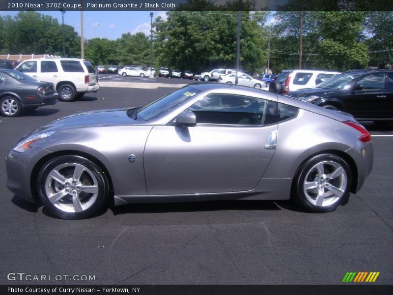 Platinum Graphite / Black Cloth 2010 Nissan 370Z Coupe