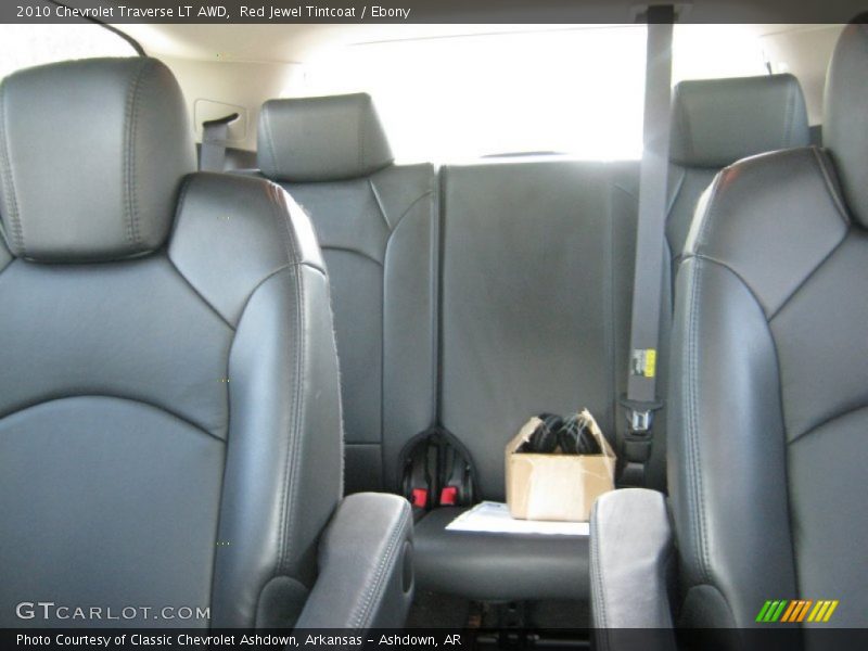 Red Jewel Tintcoat / Ebony 2010 Chevrolet Traverse LT AWD