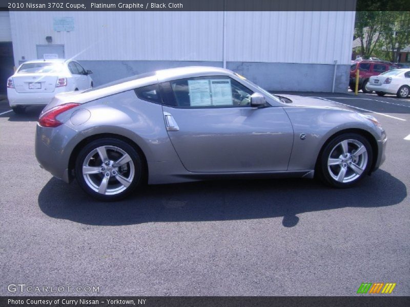 Platinum Graphite / Black Cloth 2010 Nissan 370Z Coupe