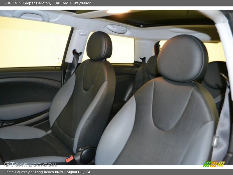 Chili Red / Grey/Black 2008 Mini Cooper Hardtop