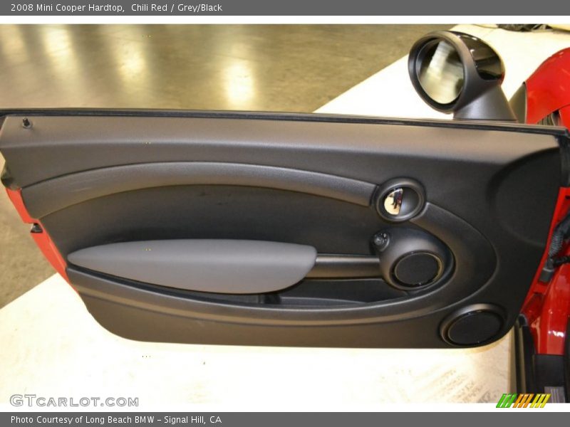 Chili Red / Grey/Black 2008 Mini Cooper Hardtop