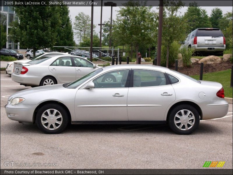 Sterling Silver Metallic / Gray 2005 Buick LaCrosse CX