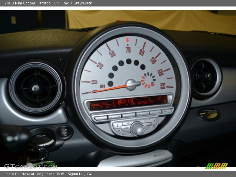 Chili Red / Grey/Black 2008 Mini Cooper Hardtop