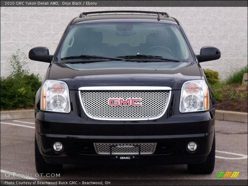 Onyx Black / Ebony 2010 GMC Yukon Denali AWD